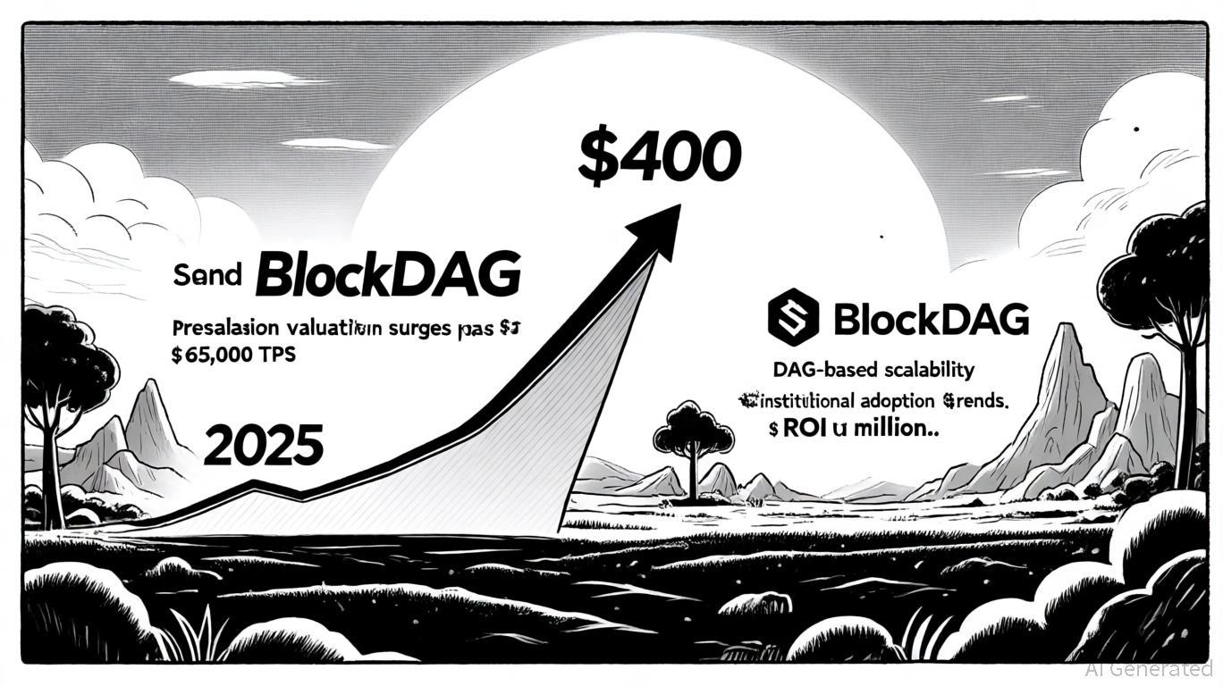 2025年新兴加密货币前景:Solana目标400美元 vs. BlockDAG上市前的飙升
